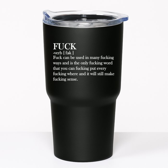 Definition Of F*ck Tumbler