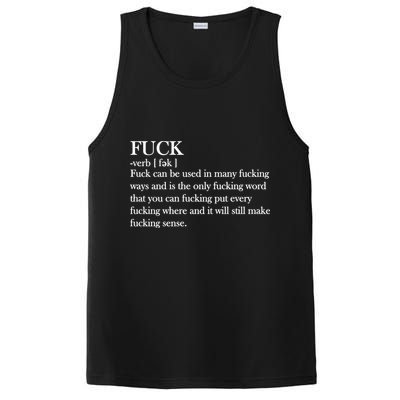 Definition Of F*ck PosiCharge Competitor Tank
