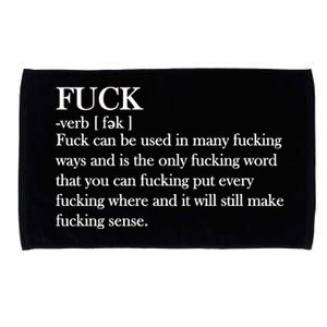 Definition Of F*ck Microfiber Hand Towel