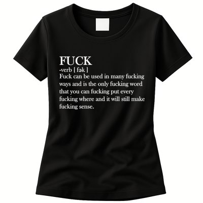 Definition Of F*ck Womens T-Shirt