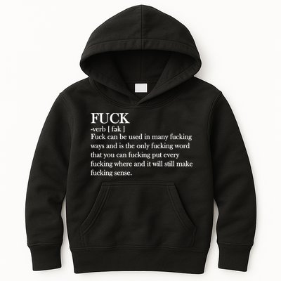 Definition Of F*ck Kids Hoodie