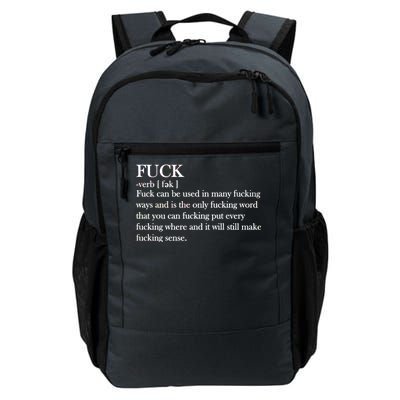 Definition Of F*ck Daily Commute Backpack