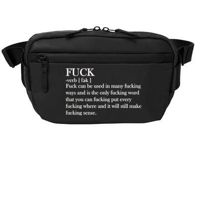 Definition Of F*ck Crossbody Pack