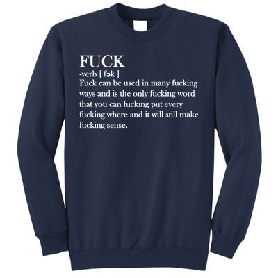 Definition Of F*ck Sweatshirt