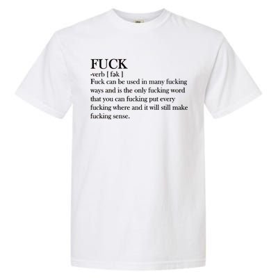 Definition Of F*ck Garment-Dyed Heavyweight T-Shirt