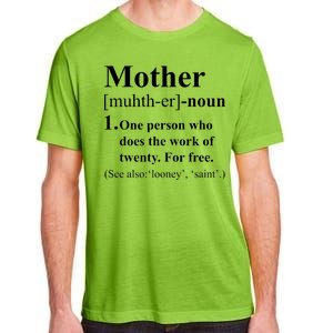 Definition Of Mother Adult ChromaSoft Performance T-Shirt