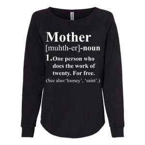 Definition Of Mother Womens California Wash Sweatshirt