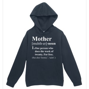 Definition Of Mother Urban Pullover Hoodie