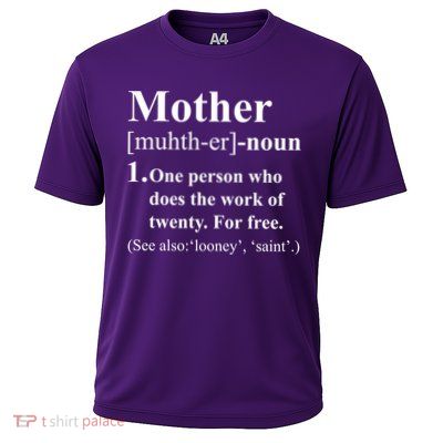 Definition Of Mother Performance Shirt