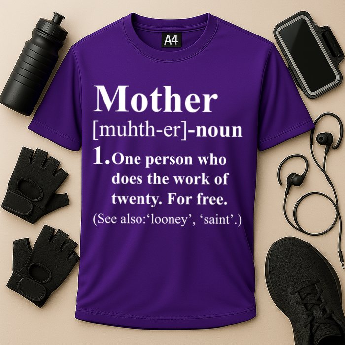Definition Of Mother Cooling Performance Crew T-Shirt