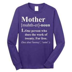 Definition Of Mother Long Sleeve Shirt