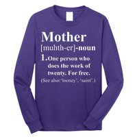 Definition Of Mother Long Sleeve Shirt