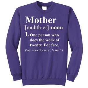 Definition Of Mother Sweatshirt