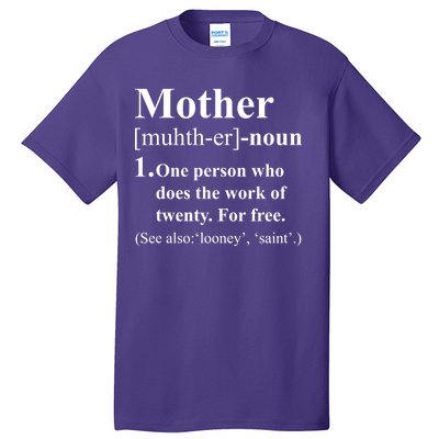 Definition Of Mother Tall T-Shirt