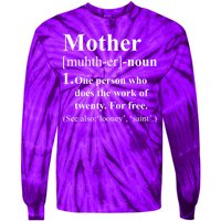 Definition Of Mother Tie-Dye Long Sleeve Shirt