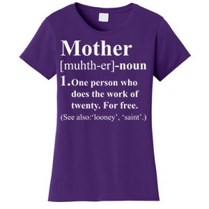 Definition Of Mother Women's T-Shirt