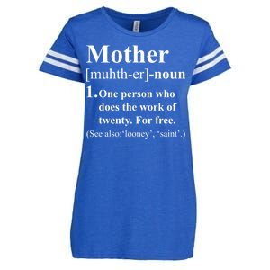 Definition Of Mother Enza Ladies Jersey Football T-Shirt