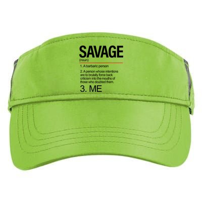 Definition Of Savage Adult Drive Performance Visor