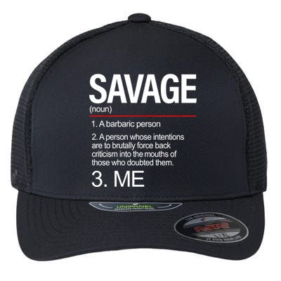 Definition Of Savage Flexfit Unipanel Trucker Cap