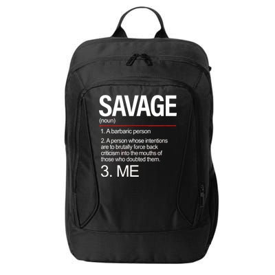 Definition Of Savage City Backpack