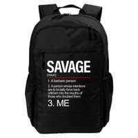 Definition Of Savage Backpack