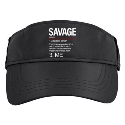 Definition Of Savage Adult Drive Performance Visor