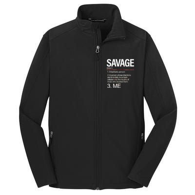 Definition Of Savage Core Soft Shell Jacket