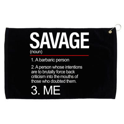 Definition Of Savage Grommeted Golf Towel