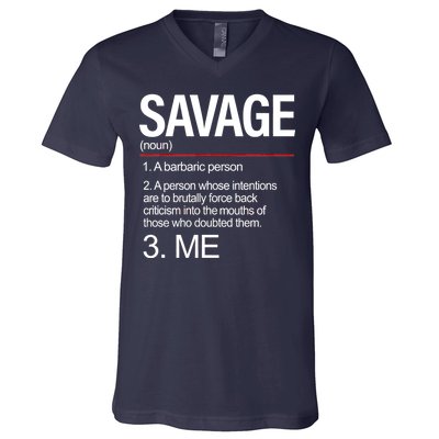 Definition Of Savage V-Neck T-Shirt