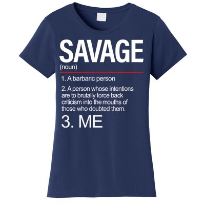 Definition Of Savage Women's T-Shirt