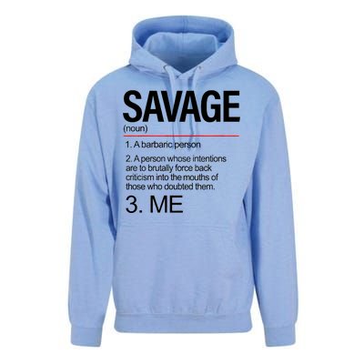 Definition Of Savage Unisex Surf Hoodie