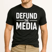 Defund The Media Protest Cooling Performance Crew T-Shirt