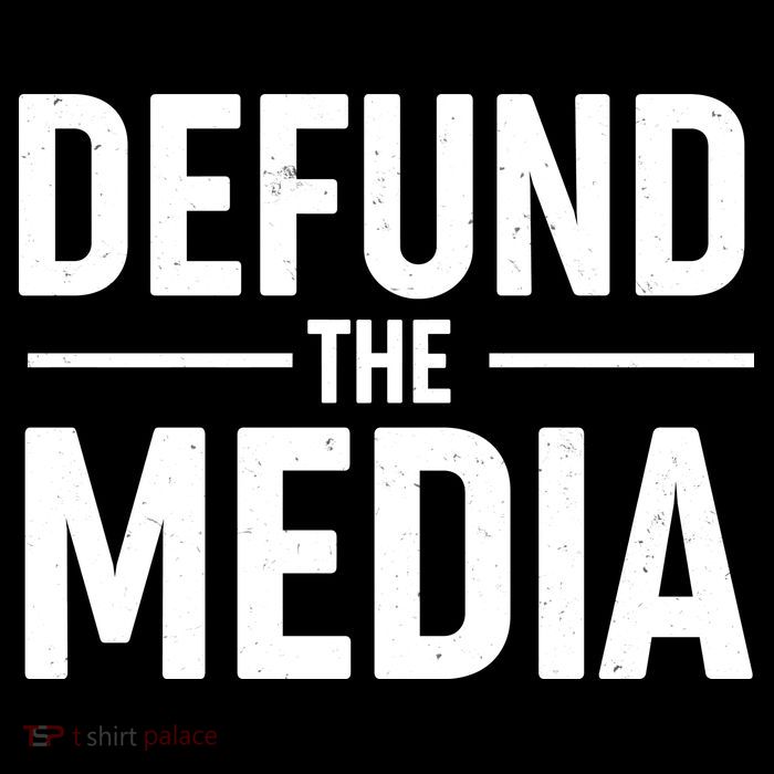 Defund The Media Protest Hoodie