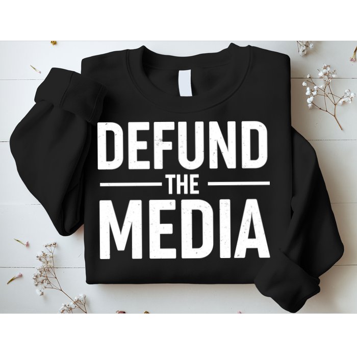 Defund The Media Protest Sweatshirt