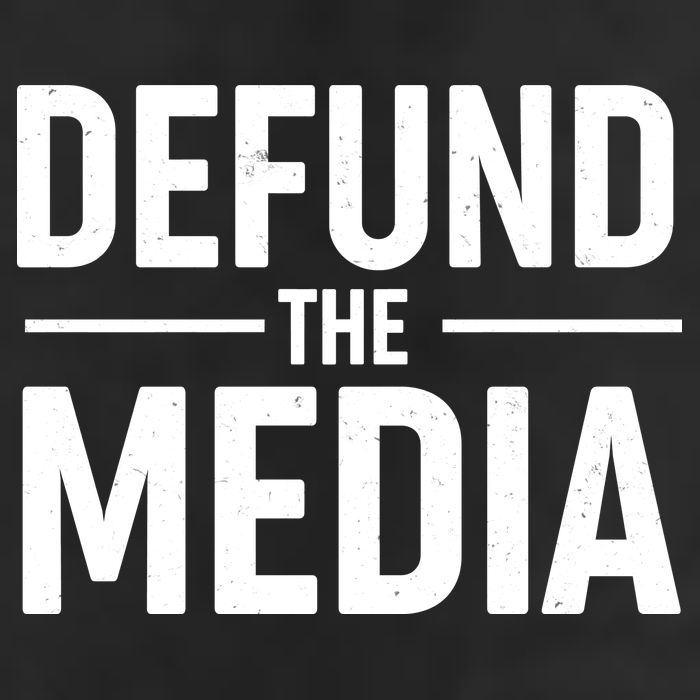 Defund The Media Protest Adult Drive Performance Visor