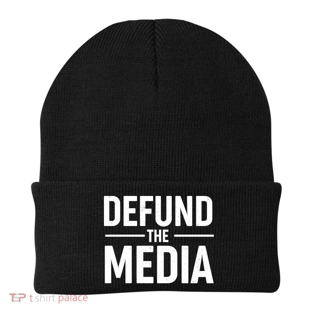 Defund The Media Protest Beanie