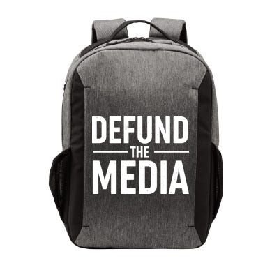 Defund The Media Protest Vector Backpack