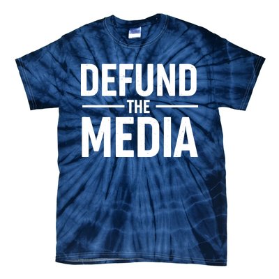 Defund The Media Protest Tie-Dye T-Shirt