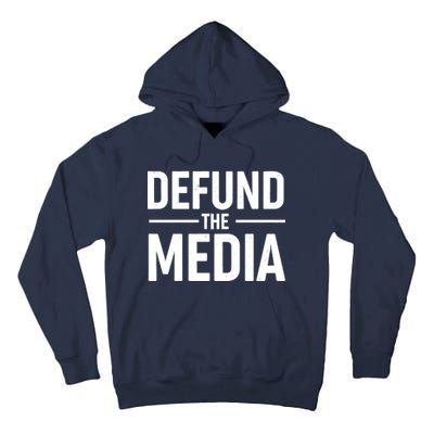 Defund The Media Protest Tall Hoodie