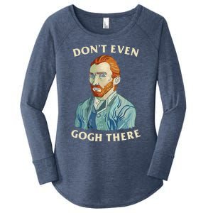 DonT Even Gogh There Women's Perfect Tri Tunic Long Sleeve Shirt