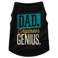 Dad Engineer Genius Engineer Dads Engineer Husbands Meaningful Gift Doggie Tank