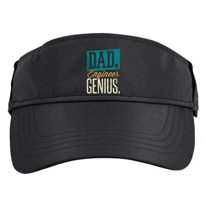 Dad Engineer Genius Engineer Dads Engineer Husbands Meaningful Gift Adult Drive Performance Visor