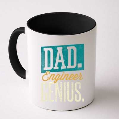 Dad Engineer Genius Engineer Dads Engineer Husbands Meaningful Gift Mug