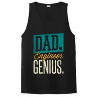 Dad Engineer Genius Engineer Dads Engineer Husbands Meaningful Gift PosiCharge Competitor Tank