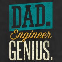 Dad Engineer Genius Engineer Dads Engineer Husbands Meaningful Gift Trucker Hat