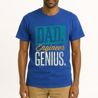 Dad Engineer Genius Engineer Dads Engineer Husbands Meaningful Gift Tall T-Shirt