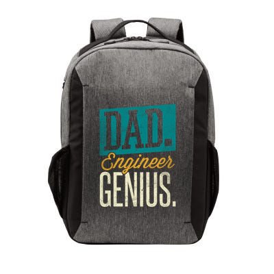 Dad Engineer Genius Engineer Dads Engineer Husbands Meaningful Gift Vector Backpack