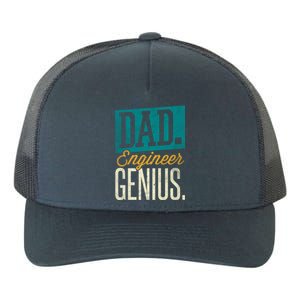 Dad Engineer Genius Engineer Dads Engineer Husbands Meaningful Gift Yupoong Adult 5-Panel Trucker Hat