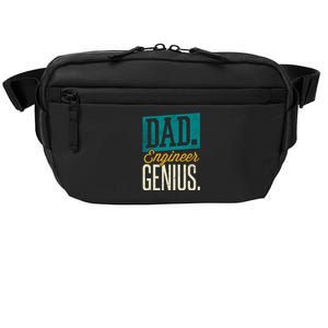 Dad Engineer Genius Engineer Dads Engineer Husbands Gift Crossbody Pack