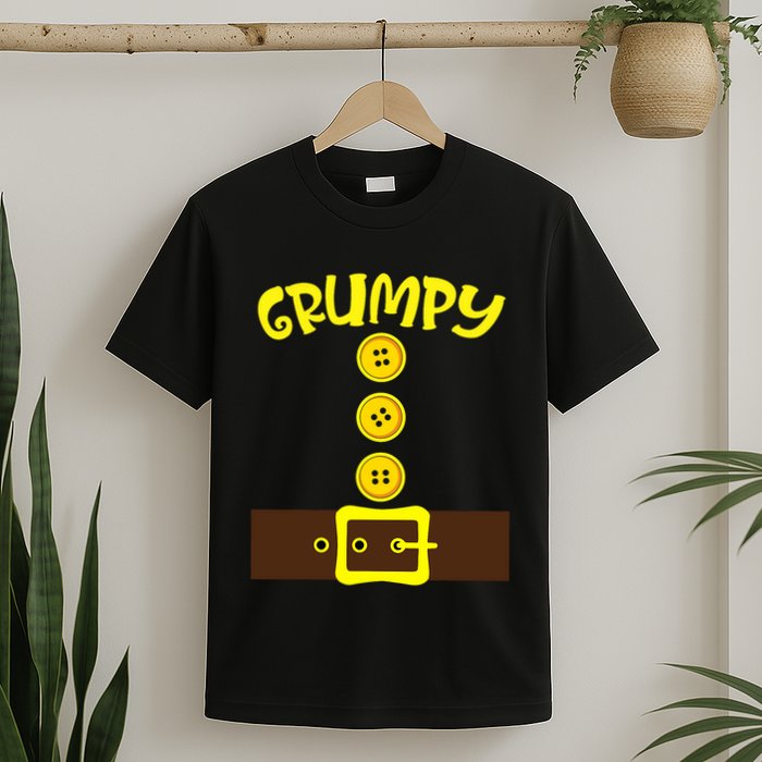 Dwarf Easy Halloween Costume Dwarf Matching Group T-Shirt